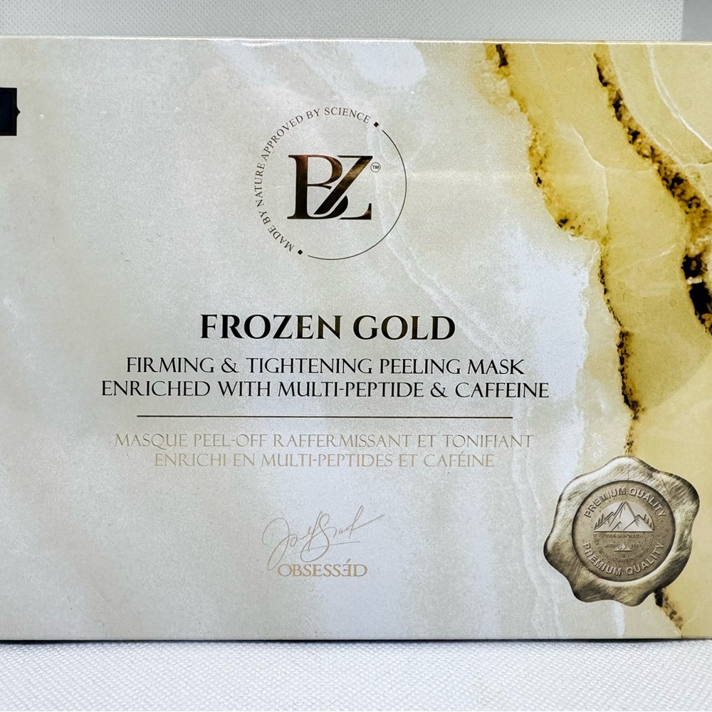 Bellow Zero Frozen Gold Firming & Tightening Peeling Mask – Gold